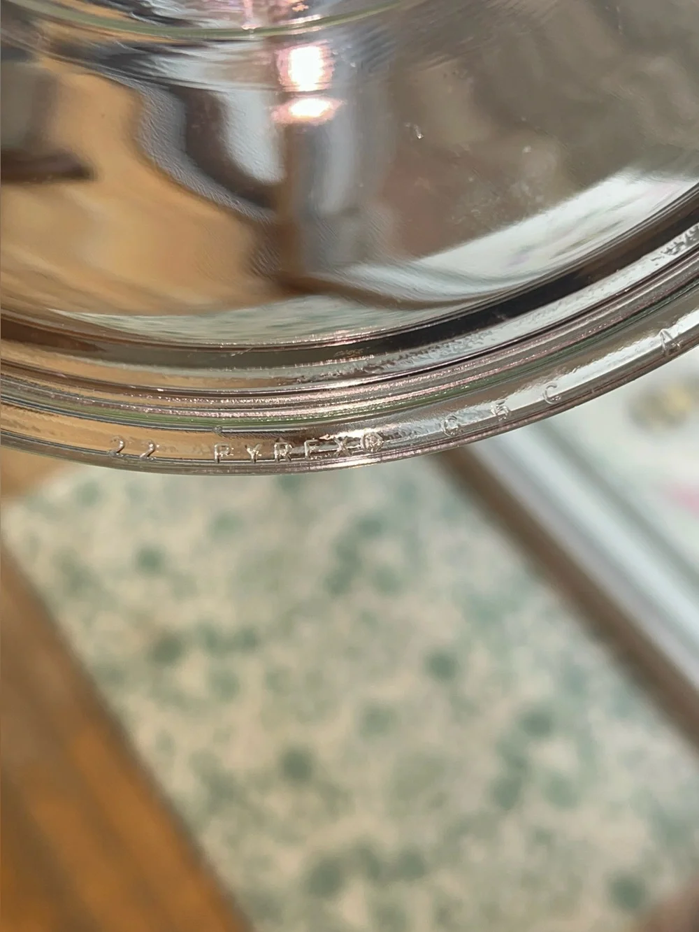 Vintage 1.5 Quart Round Pyrex / CorningWare Replacement Glass Lid Stamped G5C